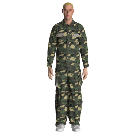 camo army clothing pack